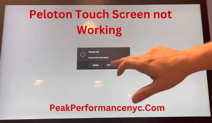 Peloton Touch Screen not Working – Quick Fix