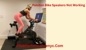 Peloton Bike Speakers Not Working